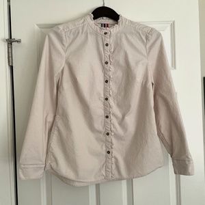 Boden Margie Cord Shirt in Ecu (Size 8)